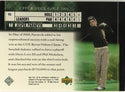 Jasper Parnevik Signed 2001 Upper Deck Card