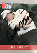 Orville Moody Signed 1990 Pro Set Card