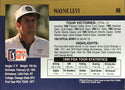 Wayne Levi Signed 1990 Pro Set Card