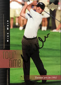 Mike Weir Signed 2001 Upper Deck Card