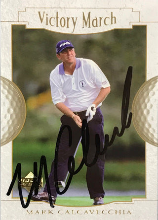 Mark Calcavecchia Singed 2001 Upper Deck Card