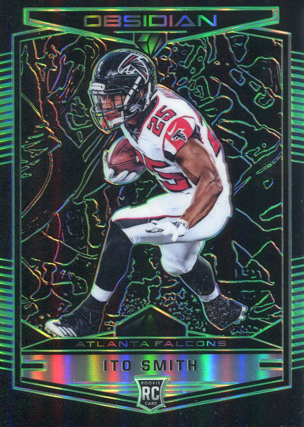 Ito Smith 2018 Panini Obsidian Rookie Card