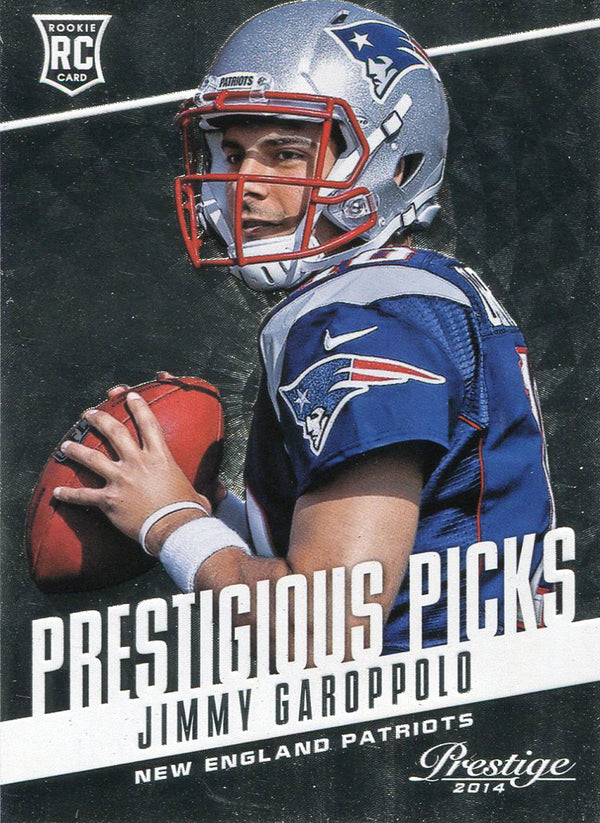 Jimmy Garoppolo Unsigned 2014 Topps Prestige Rookie Card
