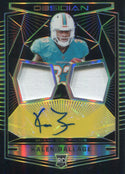 Kalen Ballage Autographed 2018 Panini Obsidian Rookie Jersey Card