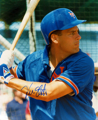 Kevin Elster Autographed 8x10 Baseball Photo