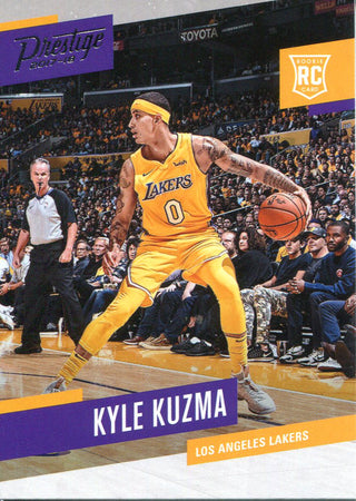 Kyle Kuzma 2017-18 Panini Prestige Rookie Card