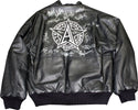 MLB All Star's Autographed Michael Allen All-Star Cafe Leather Jacket (JSA)