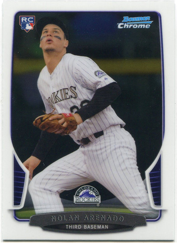 Nolan Arenado 2013 Bowman Chrome Rookie Card