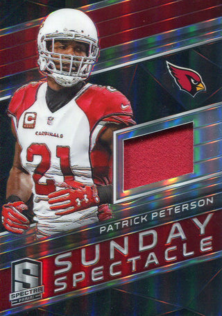 Patrick Peterson 2018 Panini Spectra Prizm Jersey Card