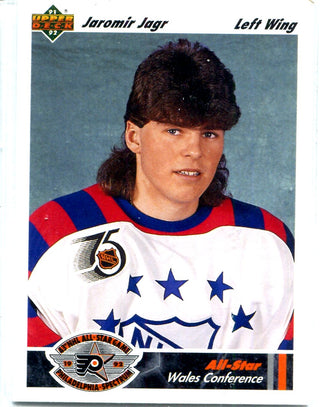 Jaromir Jagr 1992 Upper Deck Card