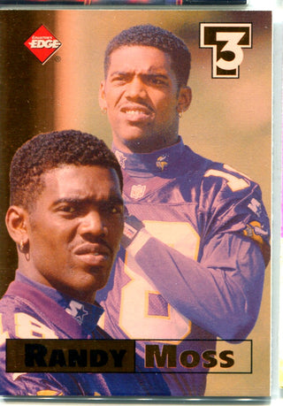 Randy Moss 1998 Collector's Edge Rookie Card
