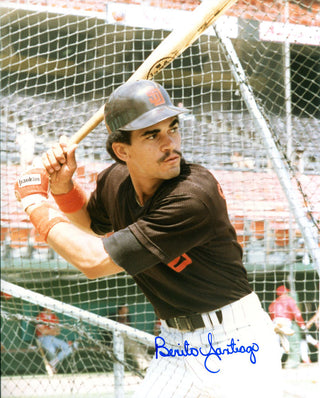 Benito Santiago Autographed 8x10 Photo