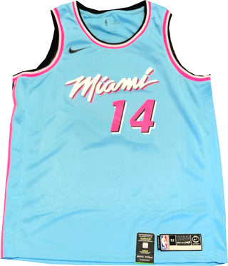 Tyler Herro Autographed Miami Heat Vice Wave Swingman Jersey (JSA)