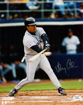 Vinny Castilla Autographed 8x10 Photo