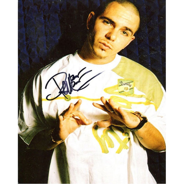 Pitbull Autographed 8x10 Celebrity Photo